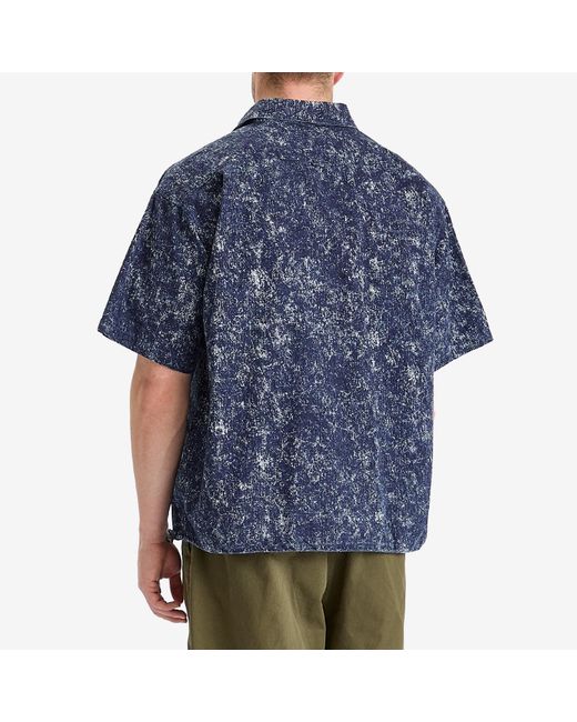 Uniform Experiment Blue Print Fishing Shirt for men