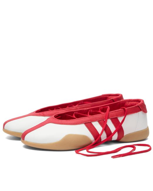 Adidas Red Taekwondo Mei Ballet Sneakers
