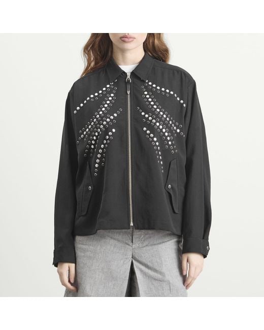 Toga Black Toga Studs Blouson