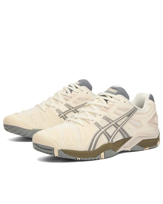 Asics White Gel-Resolution 5 for men