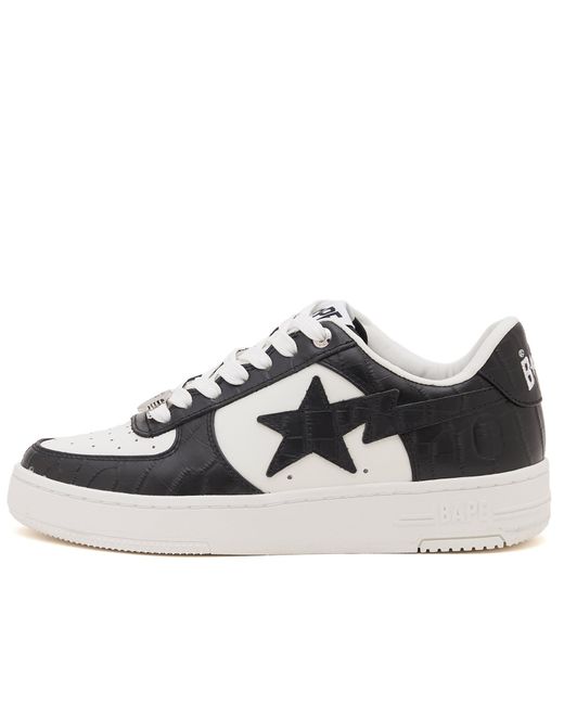 A Bathing Ape Black Bape Sta #3 Sneakers