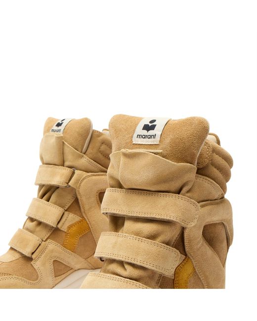 Isabel Marant Metallic Balskee Platform Sneaker