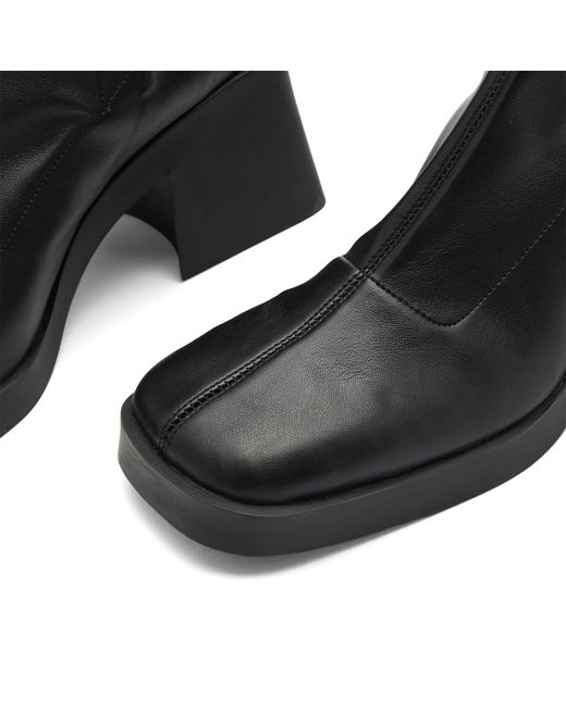 Justine Clenquet Black Chloë High Boots
