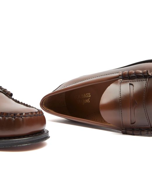G.H.BASS Brown Larson Penny Loafer for men