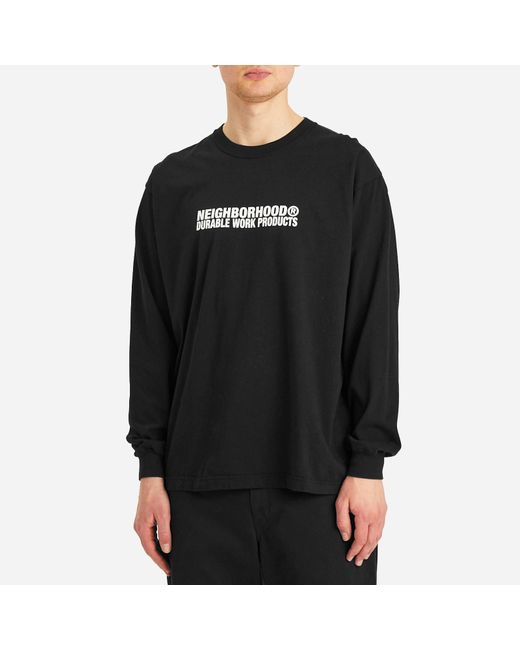 Neighborhood Black Ls-2 T-Shirt for men