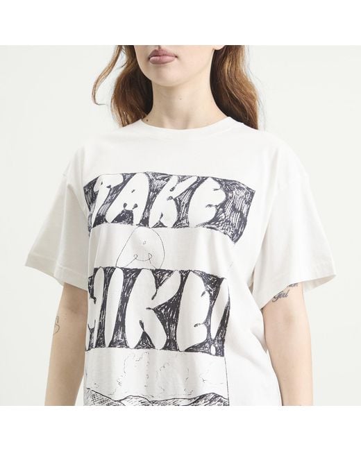 STORY mfg. White Grateful T-Shirt