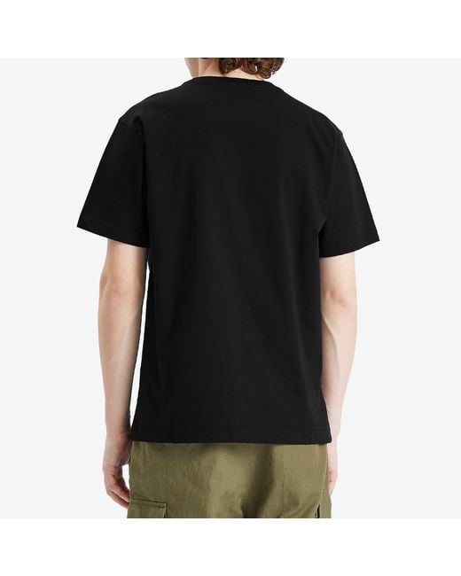 Maharishi Black Snake Triptych T-Shirt for men