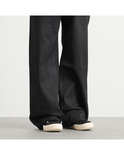 Rick Owens Black Slip On Vintage Sneaks for men