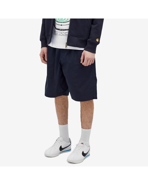 LO-FI Blue Easy Riptop Shorts for men
