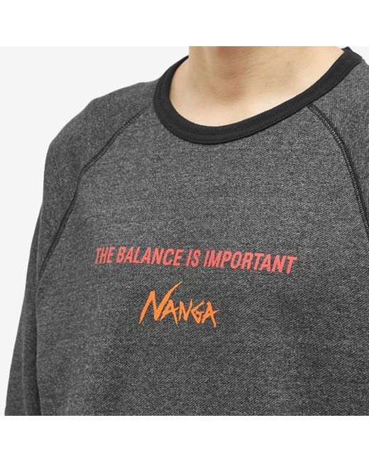 NANGA Eco Hybrid Raglan Sleeve Oversized T-Shirt