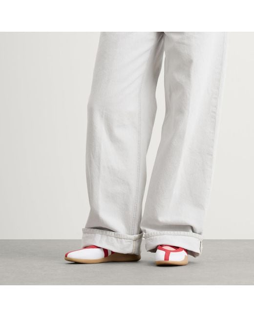 Adidas Red Taekwondo Mei Ballet Sneakers