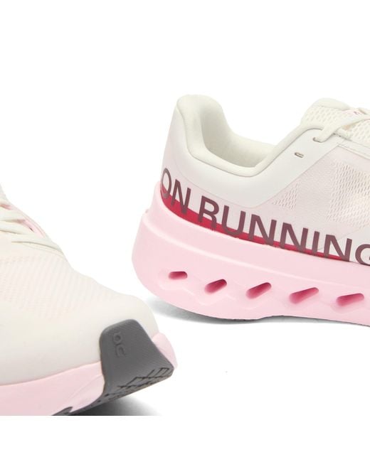 On Shoes Pink Cloudsurfer Next Sneaker
