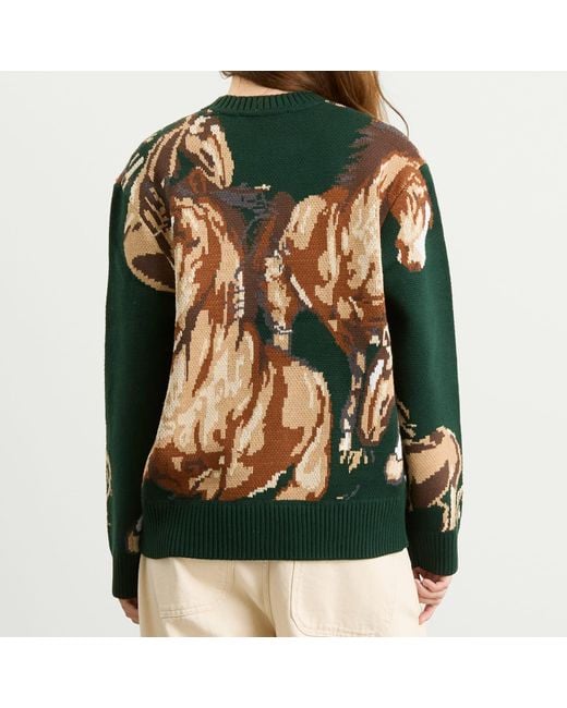 House Of Sunny Black Wild Horses Jumper