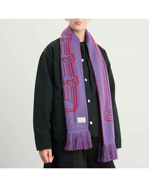 Aries Purple Column Scarf
