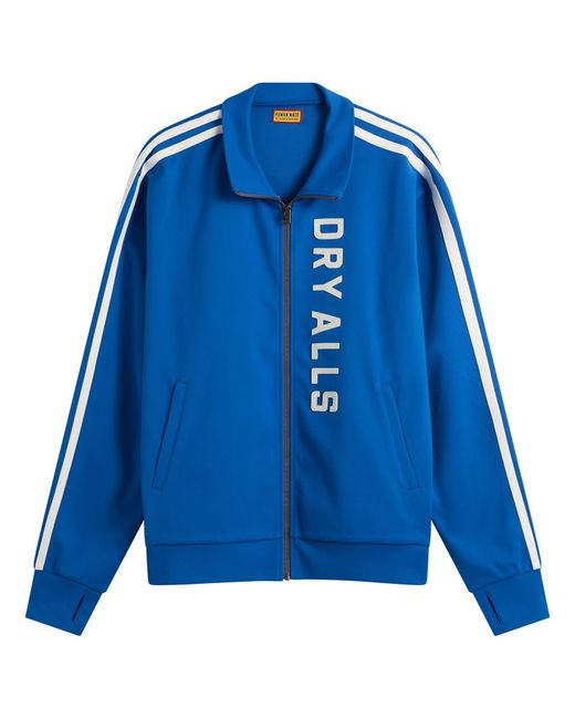 Human Made Blue Track Jacket for men