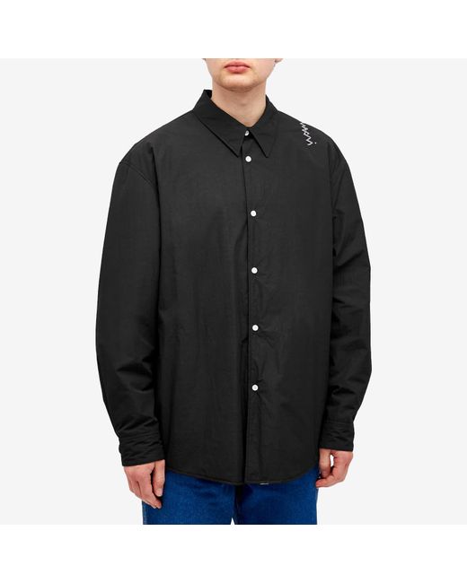 Marni Black Nylon Overshirt for men