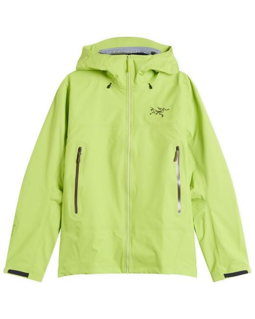 Arc'teryx Green Beta Sl Gore-Tex Jacket for men