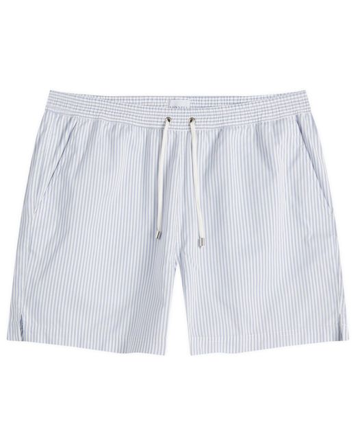 Sunspel Blue Stripe Swim Shorts for men