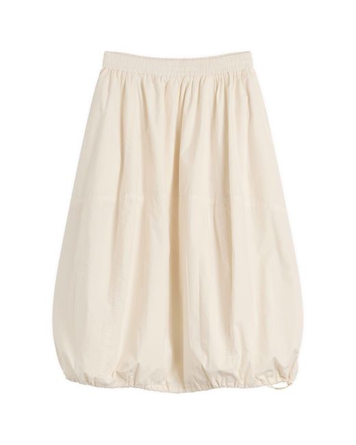 YMC Natural Parachute Maxi Skirt