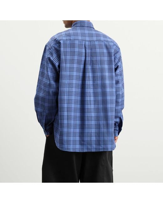 SAGE NATION Blue Chisholm Check Shirt for men