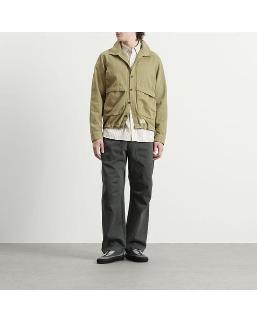 RANRA Green Epitome Cotton Overshirt for men