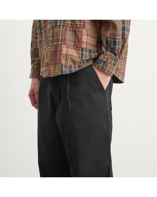Universal Works Black Works Twill Duke Pant for men