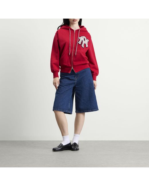 No Problemo Red Nyp Varsity Hoodie