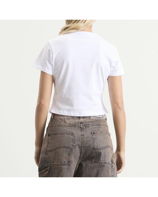 Dime White Cursive T-Shirt