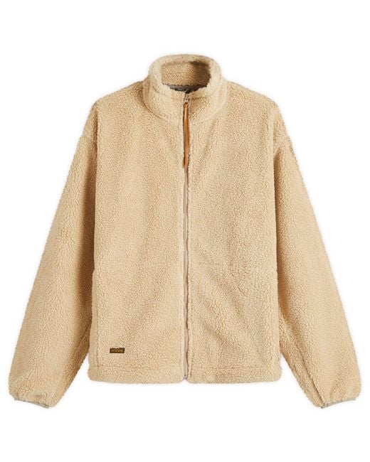 Orslow Natural Boa Fleece Jacket for men