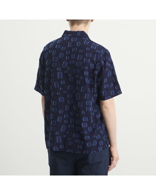 Folk Blue Gabe Shirt for men