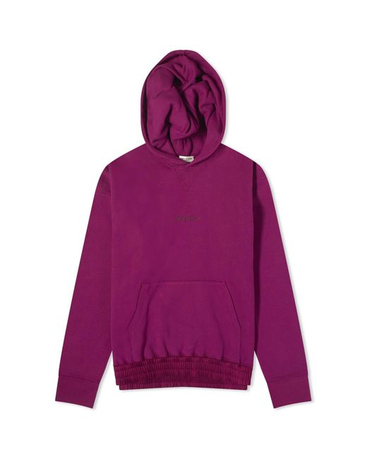 Saint Laurent Purple Triangle Hoodie for men