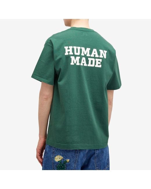 HUMAN MADE★H Dry Alls T-Shirt ドライ オールズ Tシャツ 半袖 Human Made H Dry Alls T-Shirt in Green for Men | Lyst