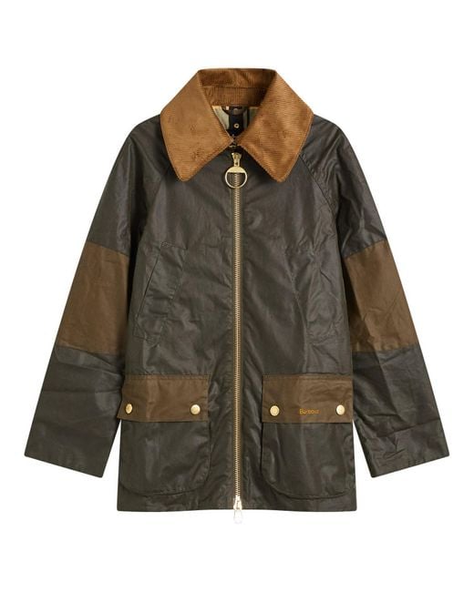 Barbour Green Allerston Wax