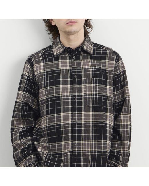 DIESEL Black Stone Washed Check Shirt for men