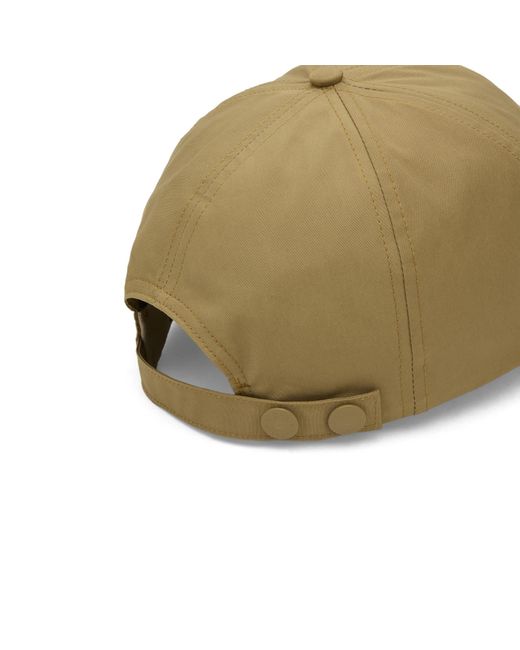 Stone Island Green Ghost Cotton Canvas Cap for men