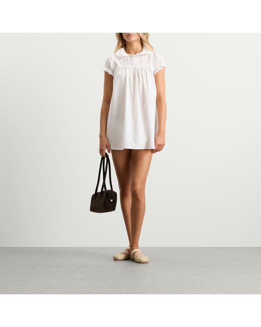 My Mum Made It White Esme Shift Dress
