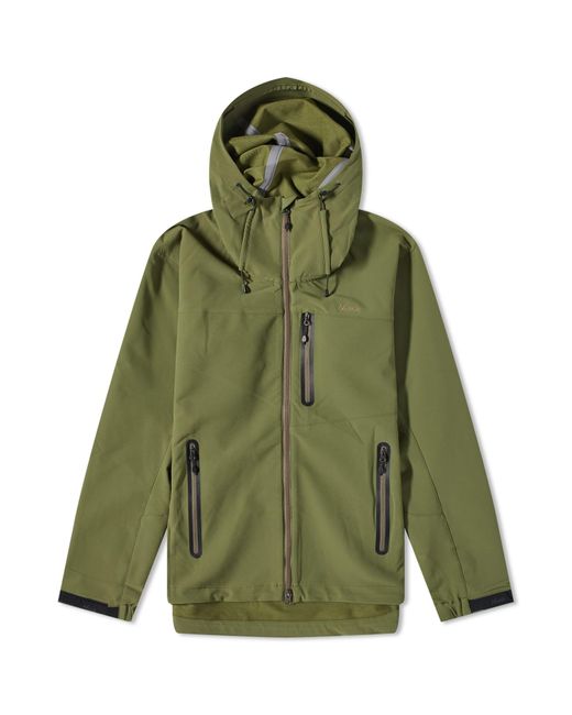 NANGA Green Soft Shell Stretch Jacket for men