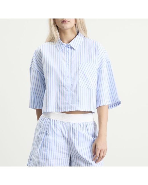 Nike Blue Stripe Shirt