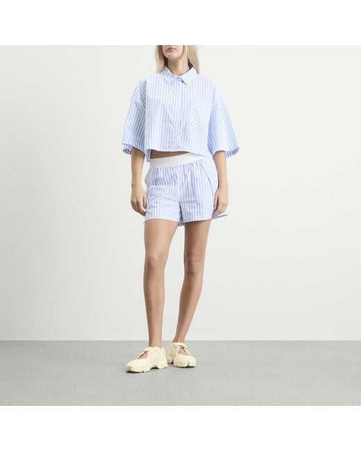 Nike Blue Stripe Shirt