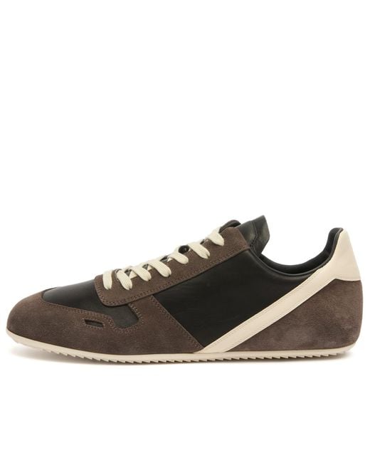 Rick Owens Brown Minimal Sneaks for men