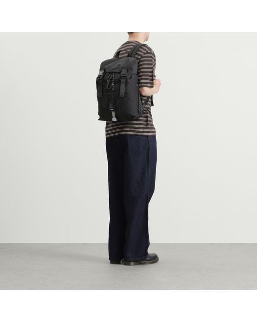 A.P.C. Black Sac A Dos Trek 2.0 Back Pack for men