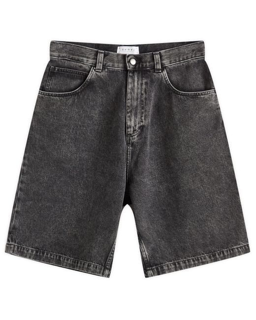 Edwin Gray Denim Worker Shorts for men