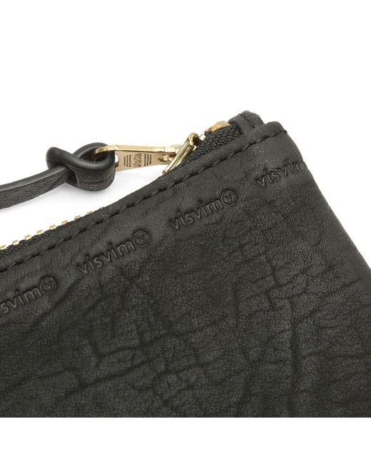 Visvim Black Leather Wallet for men