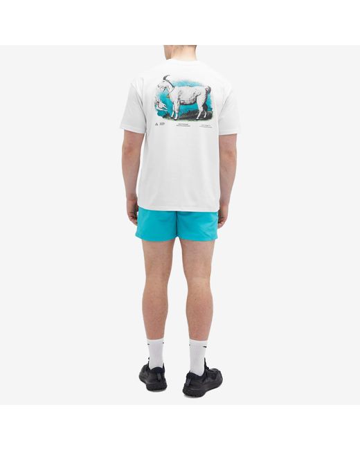 Nike White Acg Goat Rocks Dri-Fit T-Shirt for men