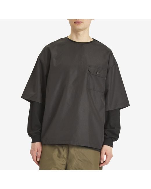 Taion Black Military Half Sleeve T-Shirt for men