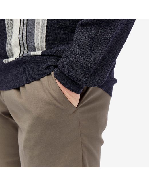 Uniform Bridge Gray Wide Slack Pants for men