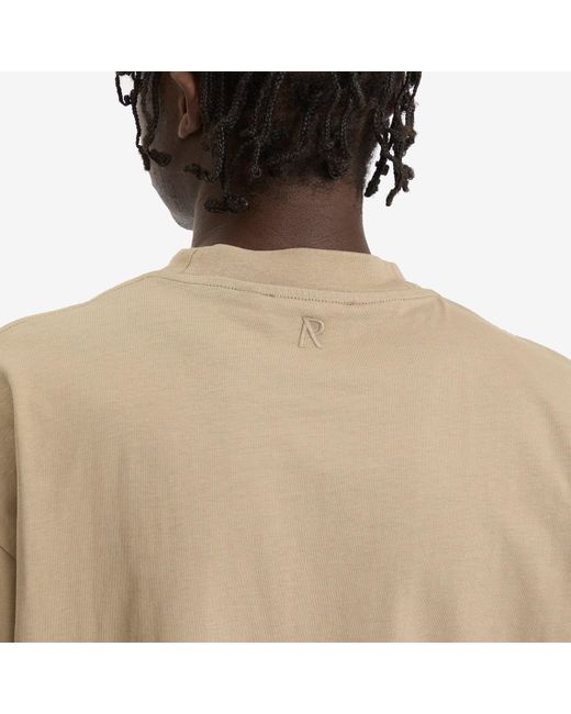 Represent Natural Initial Oversized T-Shirt for men