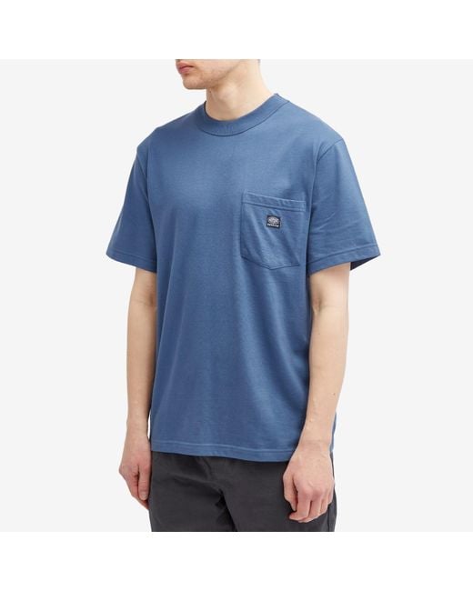 Armor Lux Blue X Denham Blavet Pocket T-Shirt for men