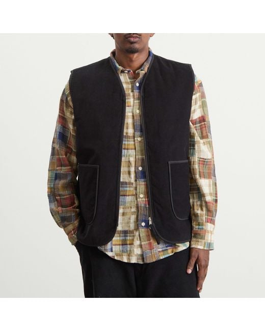 Kardo Black Cord Gilet for men