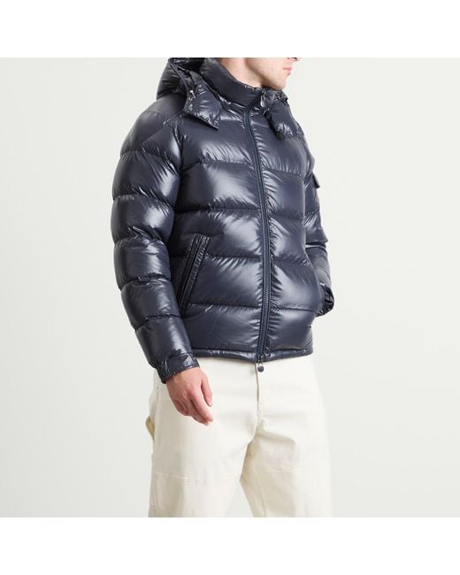 Moncler Blue Maya Down Jacket for men